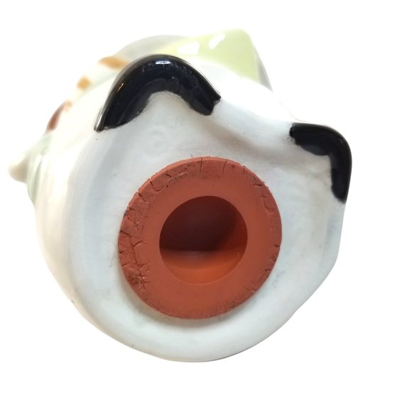 Vintage Porcelain Parmesan Cheese Shaker Luigi the Mouse Waiter - Picture 8 of 9